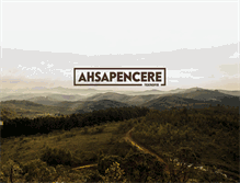 Tablet Screenshot of ahsapencere.com